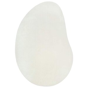 vidaXL Tapis Crème 140 x 200 cm Polyester