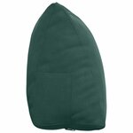 vidaXL Coussin de Dos Vert foncé 45 x 20 x 35 cm