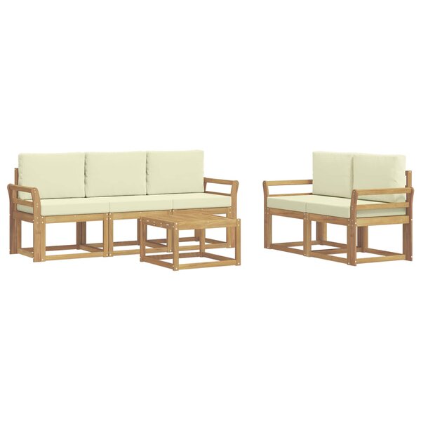vidaXL Ensemble de canapés d'extérieur 6 pc