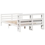 vidaXL Cadre de lit avec tête de lit sans matelas 160x200 cm