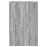 vidaXL Bureau Gris Sonoma 100 x 50 x 78 cm Bois d'ingénierie