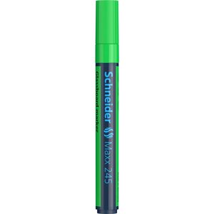 Maxx 245 vert Épaisseurs de trait 1-3 mm Marqueurs SCHNEIDER