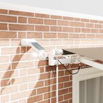 vidaXL Auvent Rétractable Beige 350 x 250 cm Polyester et métal