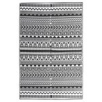 vidaXL Tapis d'extérieur ARAKIL Noir 120x180 cm PP