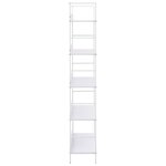 vidaXL Bibliothèque à 5 niveaux noir 60x27 6x158 5cm bois d'ingénierie
