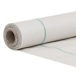 vidaXL Membrane anti-mauvaises herbes blanc 2x200 m PP