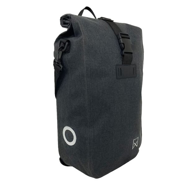 Willex Sacoche de vélo imperméable 17 L gris