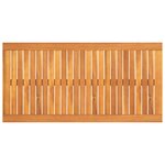 vidaXL Table basse 100x50x33 cm bois d'acacia massif