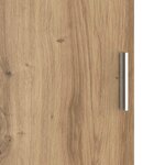 vidaXL Haut Armoire Chêne artisanal 31.5 x 32 x 122.5 cm