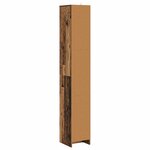 vidaXL Armoire de salle de bain Bois ancien 30 x 33 x 190 cm