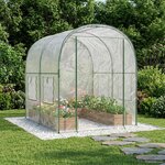 vidaXL Serre avec cadre 160 x 200 x 192 5 cm PVC Transparent