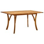 vidaXL Ensemble de salle à manger de jardin 5 Pièces Beige