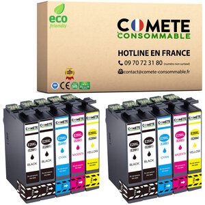 29XL - 10 cartouches compatibles pour Epson 29 XL - COMETE