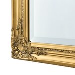 Miroir mural 132 x 42 x 3 5 cm doré 03_0007908