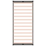 vidaXL Cadre de lit sans matelas noir 90x200 cm bois massif