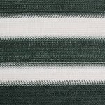 vidaXL Filet brise-vue vert et blanc 1 5x10 m PEHD 150 g/m²