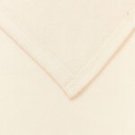 vidaXL Jeté Crème 350 x 270 cm Toison