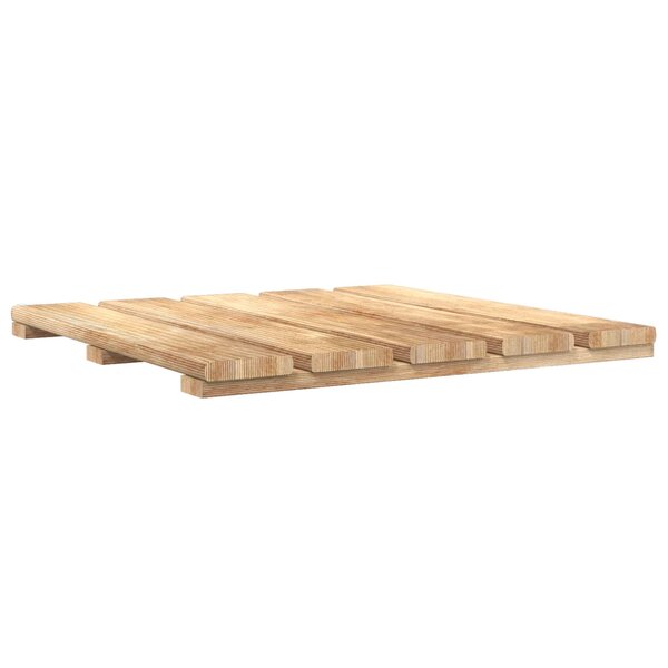 vidaXL Carreau de terrasse 24 Pièces Marron 50 x 50 cm