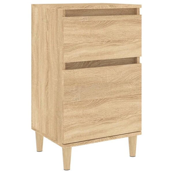 vidaXL Table de chevet chêne sonoma 40x35x70 cm