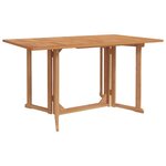 vidaXL Ensemble de salle à manger de jardin 7 pièces en bois massif de teck