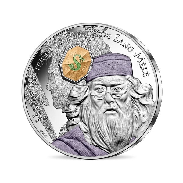 Harry Potter - HARRY POTTER ET LE PRINCE DE SANG-MÊLE -  Monnaie de 10€ Argent Colorisée