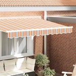 vidaXL Bande de auvent Multicolore 2.3 x 0.2 m Toile
