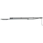 vidaXL Auvent Anthracite 4.5 x 2.5 m Métal