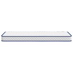 vidaXL Matelas en mousse à mémoire de forme blanc 80x200x17 cm doux