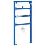 vidaXL Cadre de montage dissimulé pour urinoir 50x115-139 cm Acier