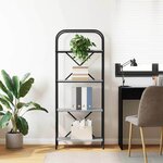 vidaXL Étagère Sonoma gris 60 x 30 x 146 cm Bois d'ingénierie