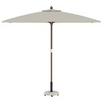 vidaXL Pied de parasol Multicolore et noir 45 x 45 x 40 cm
