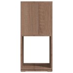 vidaXL Armoire rotative Chêne Sonoma 34 5x34 5x75 5 cm bois ingénierie