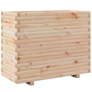 vidaXL Jardinière 90x40x72 5 cm bois de pin massif