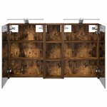 vidaXL Ensemble de Meubles de Salle de Bain 3 Pièces 100 x 10 5 x 60 5 cm