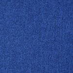 vidaXL Chaise pliable de sol Bleu Tissu