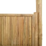 vidaXL Arche de jardin Naturel 177 x 40 x 205 cm Bambou