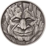 Pièce de monnaie en Argent 2 Dollars g 31.1 (1 oz) Millésime 2025 Mythological Creatures TROLL