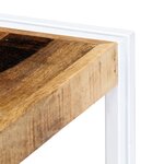 vidaXL Meuble TV 90x30x40 cm Bois massif de manguier