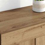 vidaXL Meuble mural 2 Pièces Chêne artisanal 69 5 x 34 x 90 cm