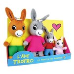 Coffret peluche Trotro et Famille 15 cm Trotro maman papa et petite sœur