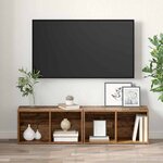 vidaXL Ensemble meuble TV 2 Pièces Bois Ancien Bois d'ingénierie