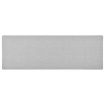 vidaXL Tapis de couloir Gris clair 50x150 cm