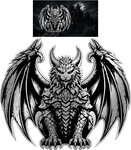 Monnaie GARGOYLE 1/200 Oz Médaille Platine 2026 (PRÉCOMMANDE)