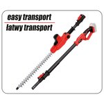 YATO Taille-haie sans batterie 18V 420 mm