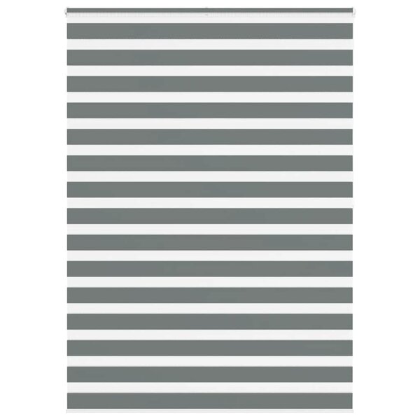 vidaXL Store zèbre gris foncé largeur du tissu 150 9 cm polyester