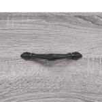 vidaXL Buffet sonoma gris 100x36x60 cm bois d'ingénierie