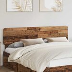 vidaXL Tête de lit Bois Ancien 200 cm Bois d'ingénierie