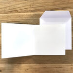 Carte joyeux noël crèche en or doré brillant en relief au touché avec enveloppe