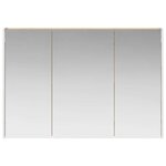vidaXL Armoire Miroir de Salle de Bain Chêne artisan