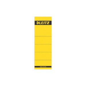 LEITZ Etiquette pour dos de classeur  61 x 192 mm  jaune